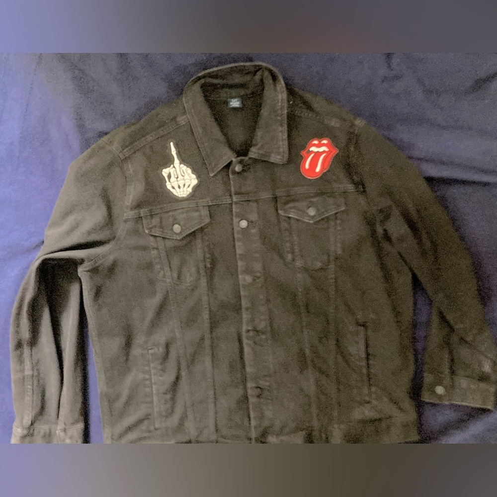 Costume patchwork denim jacket - Picture 3 of 4